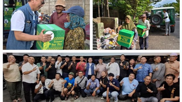 Komunitas TLCI Jambi berbagi paket sembako dan buka puasa bersama