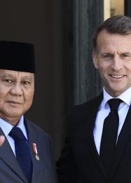 Presiden Prabowo Subianto dan Presiden Prancis, Emmanuel Macron