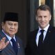 Presiden Prabowo Subianto dan Presiden Prancis, Emmanuel Macron